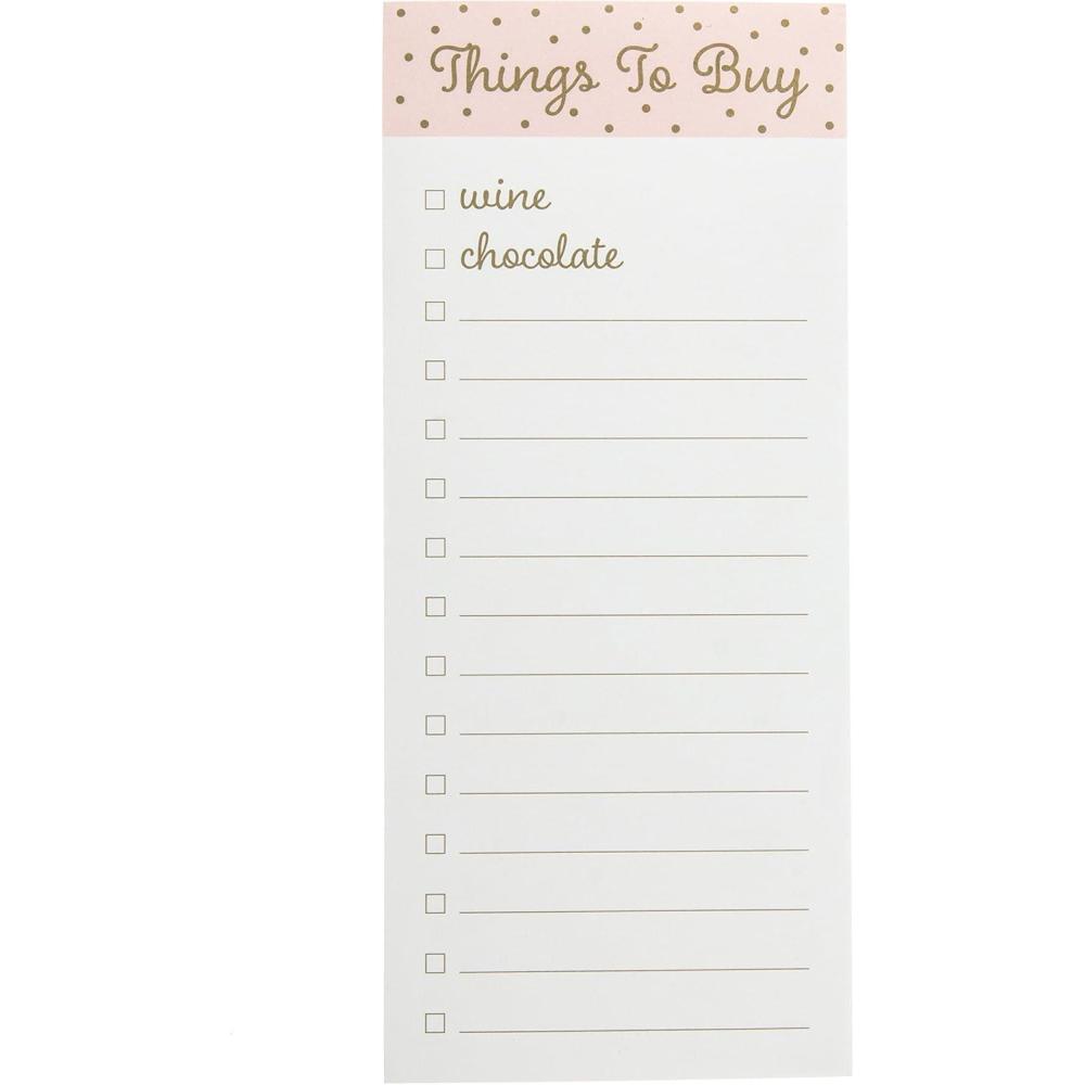 image:imageGraphique Magnetic Notepad  Peanuts Snoopy Bike Grocery and Shopping List  Fun Decorative ToDo List  Perfect House Warming Gifts  100 Tear off Sheets 4 x 925 x 5Things To Buy
