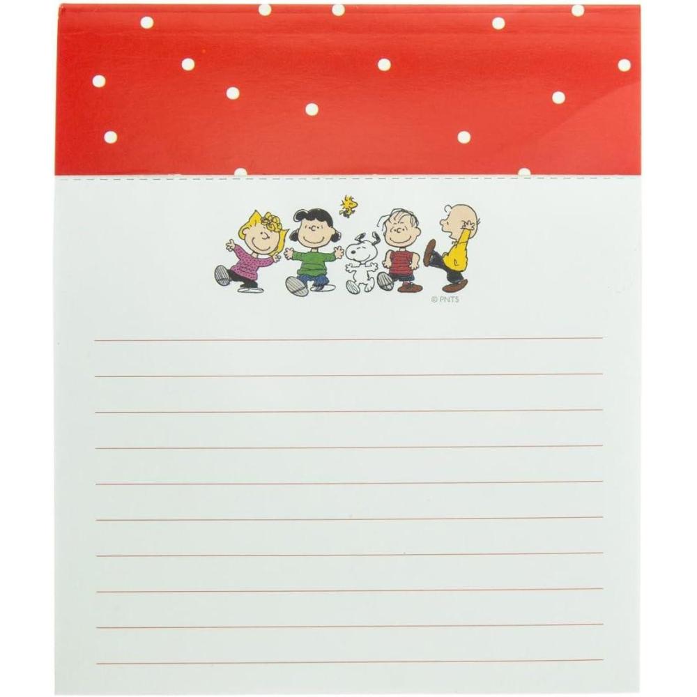 image:imageGraphique Peanuts Gang Jotter Notepad Pad of Paper w 250 Tearable Ruled Pages Featuring Cute Snoopy and Gang Design Great for Kitchen Counters Nightstands Desks and More 45 x 55 x 1Peanuts Gang