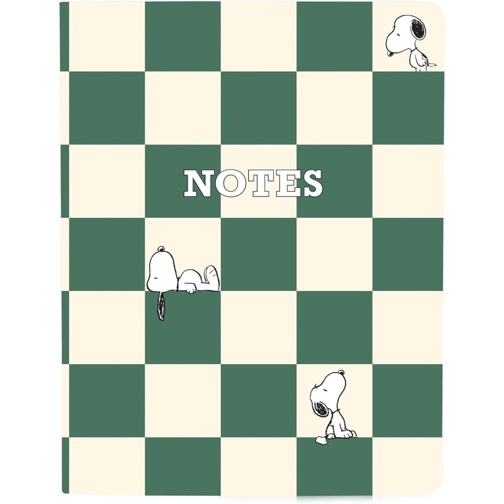 image:imageGraphique Snoopy Hardbound Spiral Journal 160 Ruled Pages Hard Cover Notebook Diary Lists Record Month and Date Premium Paper 6 x 8