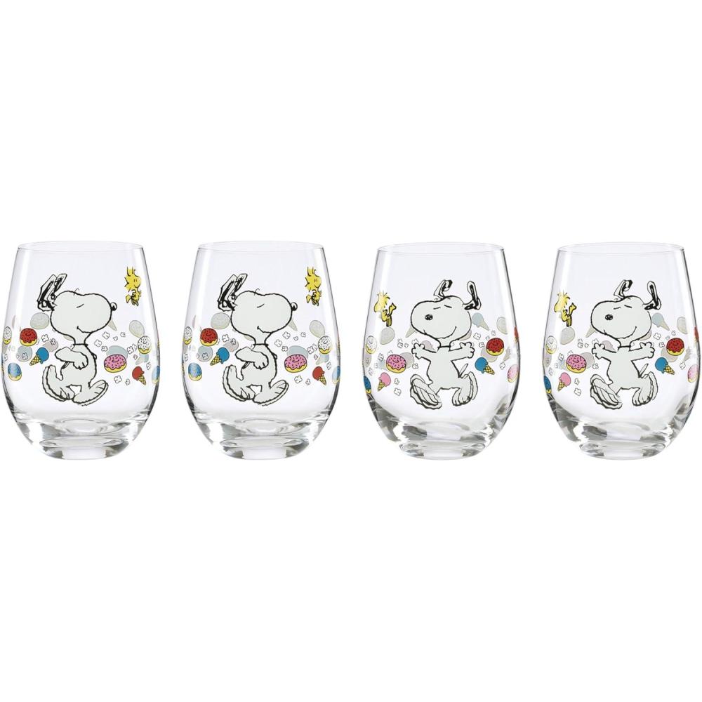 image:imageLenox 897681 Chef Snoopy Figural Utensil Crock 4Piece SetTumblers