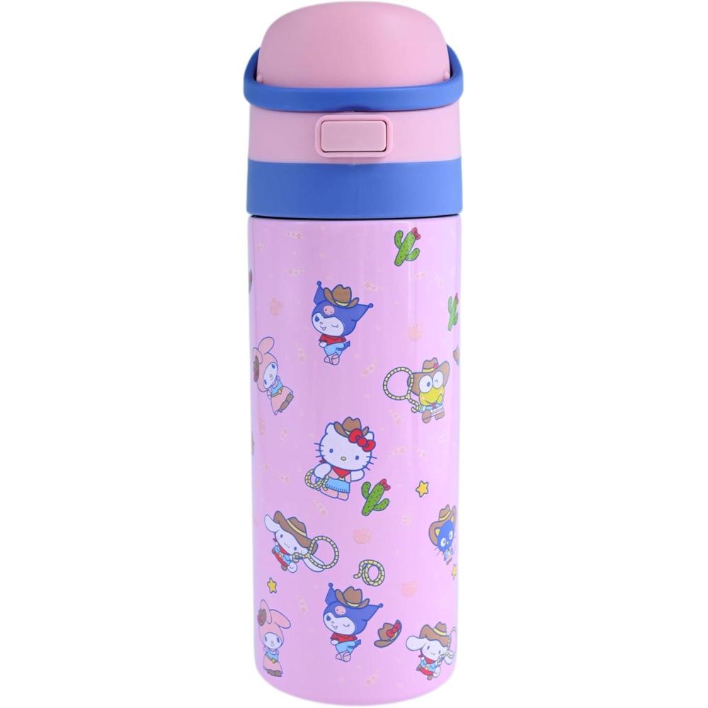 image:imagePeanuts Snoopy and Woodstock 24 Oz Stainless Steel Water BottleHello Kitty AOP Pink
