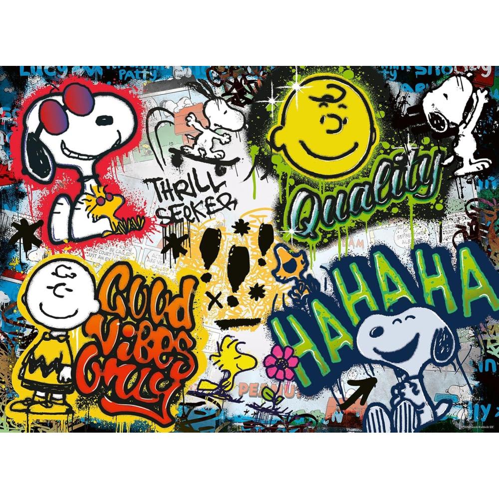 image:imageRavensburger Peanuts Graffiti 500 Piece Jigsaw Puzzle  12000389  Handcrafted Tooling Made in Germany Every Piece Fits Together Perfectly
