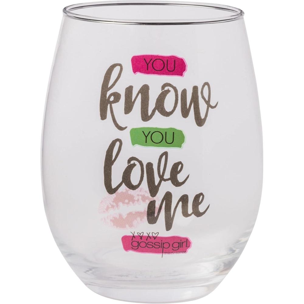 image:imageSilver Buffalo Peanuts Snoopy And Woodstock Chillin Stemless Wine Glass 20 Ounces 1 Count Pack of 1Gossip Girls