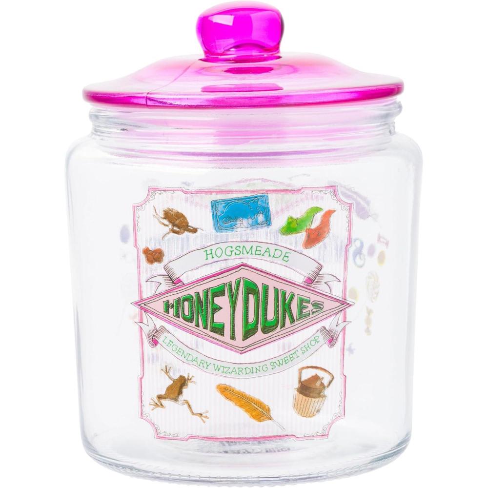 image:imageSilver Buffalo Peanuts Squad Featuring Charlie Brown Snoopy Schroeder Lucy Linus Sally Pigpen Woodstock and Franklin Glass Cookie Snack Candy Jar with Lid SmallHarry Potter Honeydukes Small Glass