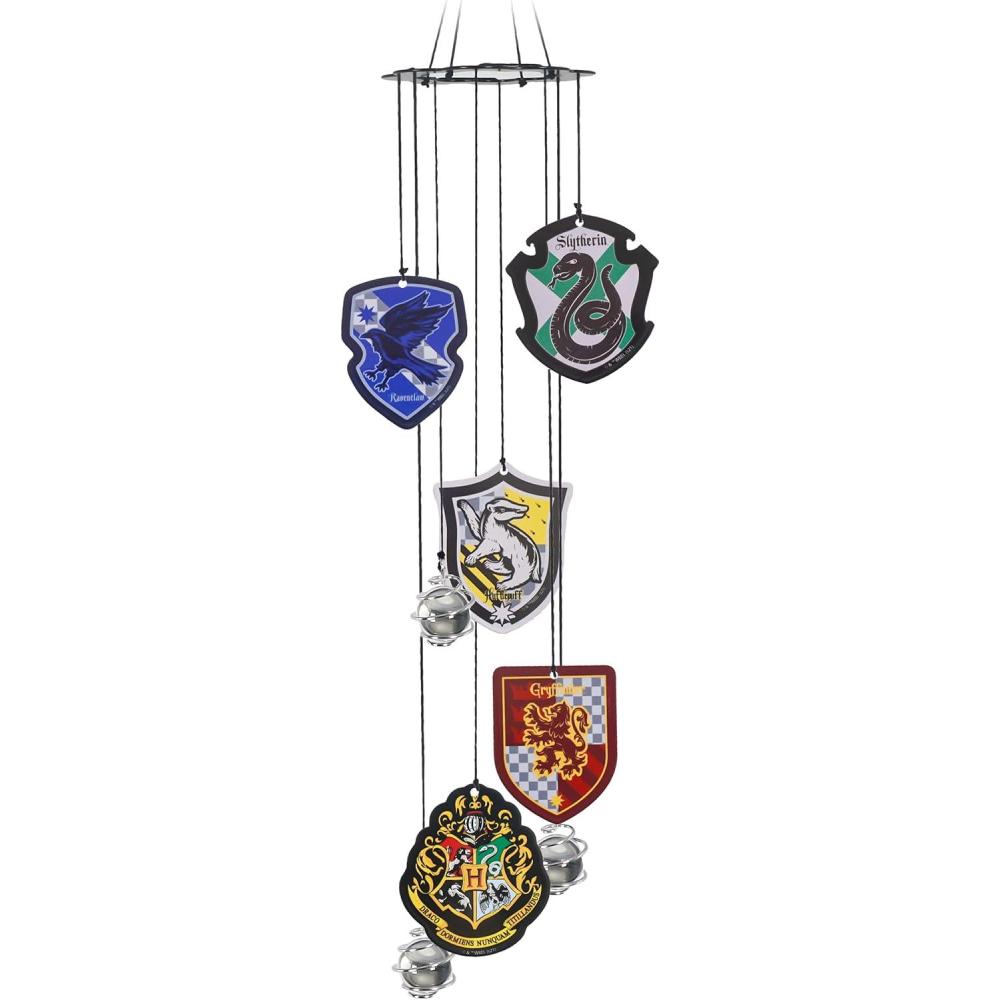 image:imageSpoontiques Peanuts Wind Chime  Outdoor Garden Dcor  Decorative Chimes for Yard Garden Backyard and Patio DecorationHp Hogwarts