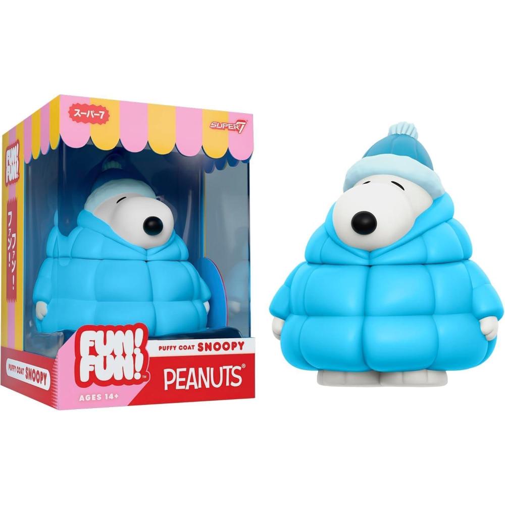 image:imageSuper7 Fun Fun Peanuts Charlie Brown Yellow Vinyl Figure  5 Peanuts Action Figure  Classic Cartoon Fans Collectibles amp Retro Toys  Cartoon Model for Collectors amp Display Figurine Comic StripsPeanuts