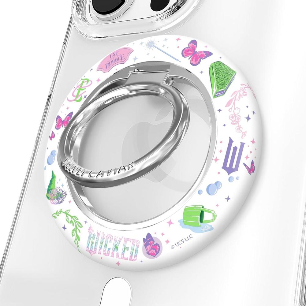 image:imageVELVET CAVIAR Compatible with MagSafe Phone Grip 20  Cute Magnetic Ring Holder  Finger Loop Kickstand  Pop On Accessory for iPhone 17 16 15 14 13 12  Snoopy Be MineWicked For Good