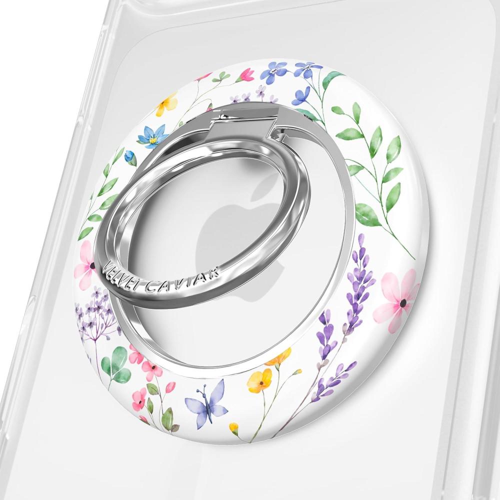 image:imageVELVET CAVIAR Compatible with MagSafe Phone Grip 20  Cute Magnetic Ring Holder  Finger Loop Kickstand  Pop On Accessory for iPhone 17 16 15 14 13 12  Snoopy Be MineEnchanted Floral