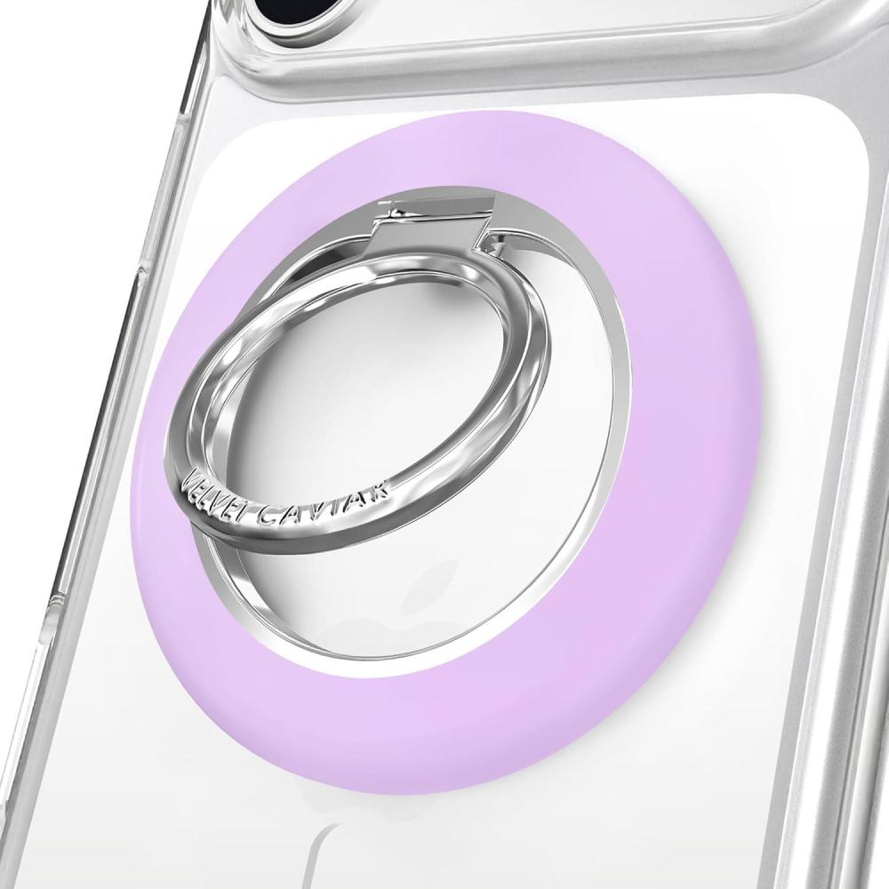 image:imageVELVET CAVIAR Compatible with MagSafe Phone Grip 20  Cute Magnetic Ring Holder  Finger Loop Kickstand  Pop On Accessory for iPhone 17 16 15 14 13 12  Snoopy Be MineLilac Gellato