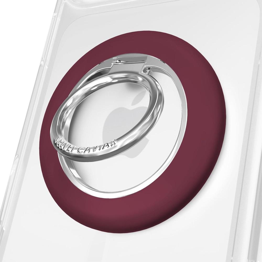 image:imageVELVET CAVIAR Compatible with MagSafe Phone Grip 20  Cute Magnetic Ring Holder  Finger Loop Kickstand  Pop On Accessory for iPhone 17 16 15 14 13 12  Snoopy Be MineBurgundy 1990