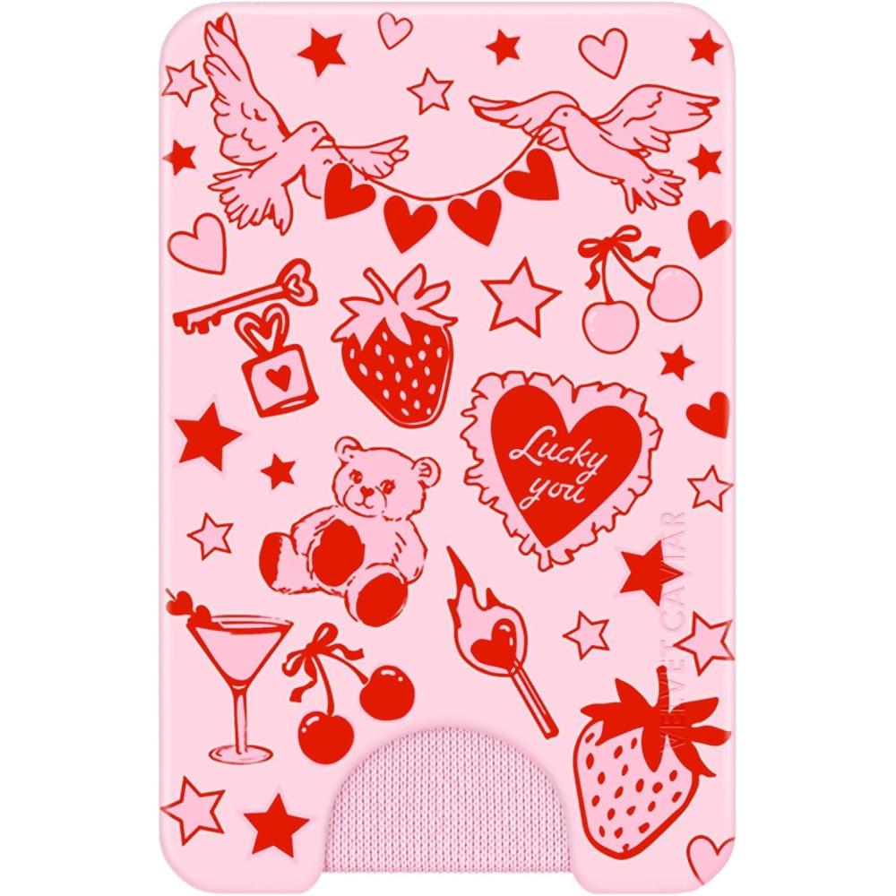 image:imageVELVET CAVIAR compatible with MagSafe Wallet 20  Magnetic Card Holder Wallet for iPhone 171615141312 or Phone Cases compatible with MagSafe  Snoopy Be MineBe Mine