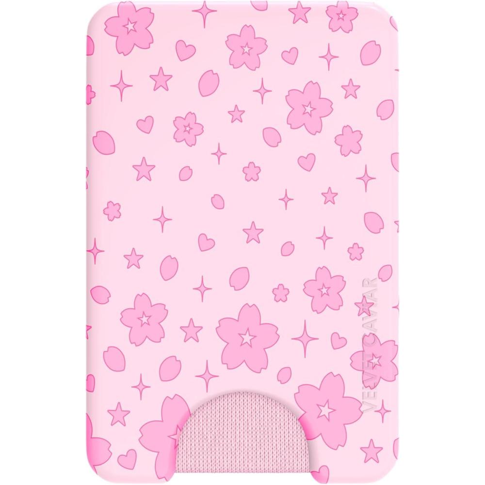 image:imageVELVET CAVIAR compatible with MagSafe Wallet 20  Magnetic Card Holder Wallet for iPhone 171615141312 or Phone Cases compatible with MagSafe  Snoopy Be MineCherry Blossom Glitter