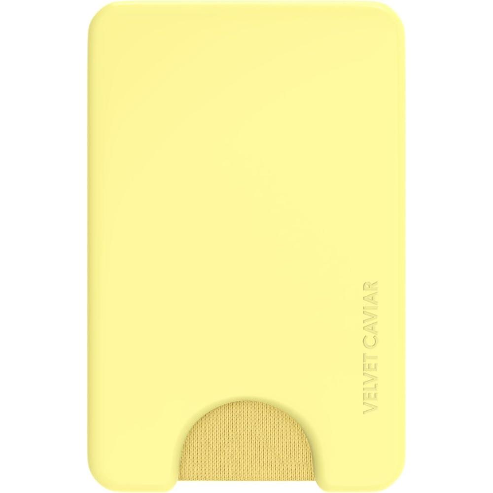 image:imageVELVET CAVIAR compatible with MagSafe Wallet 20  Magnetic Card Holder Wallet for iPhone 171615141312 or Phone Cases compatible with MagSafe  Snoopy Be MineButtery Yellow