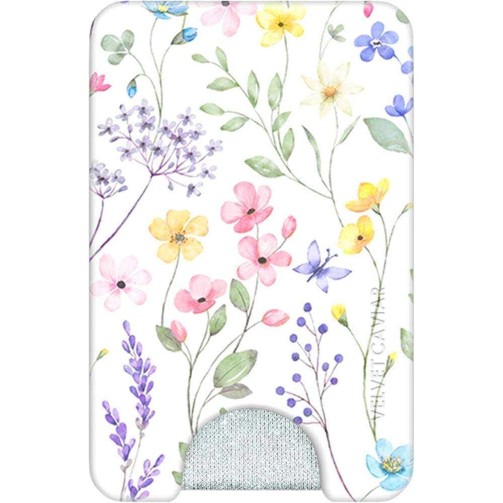image:imageVELVET CAVIAR compatible with MagSafe Wallet 20  Magnetic Card Holder Wallet for iPhone 171615141312 or Phone Cases compatible with MagSafe  Snoopy Be MineEnchanted Floral