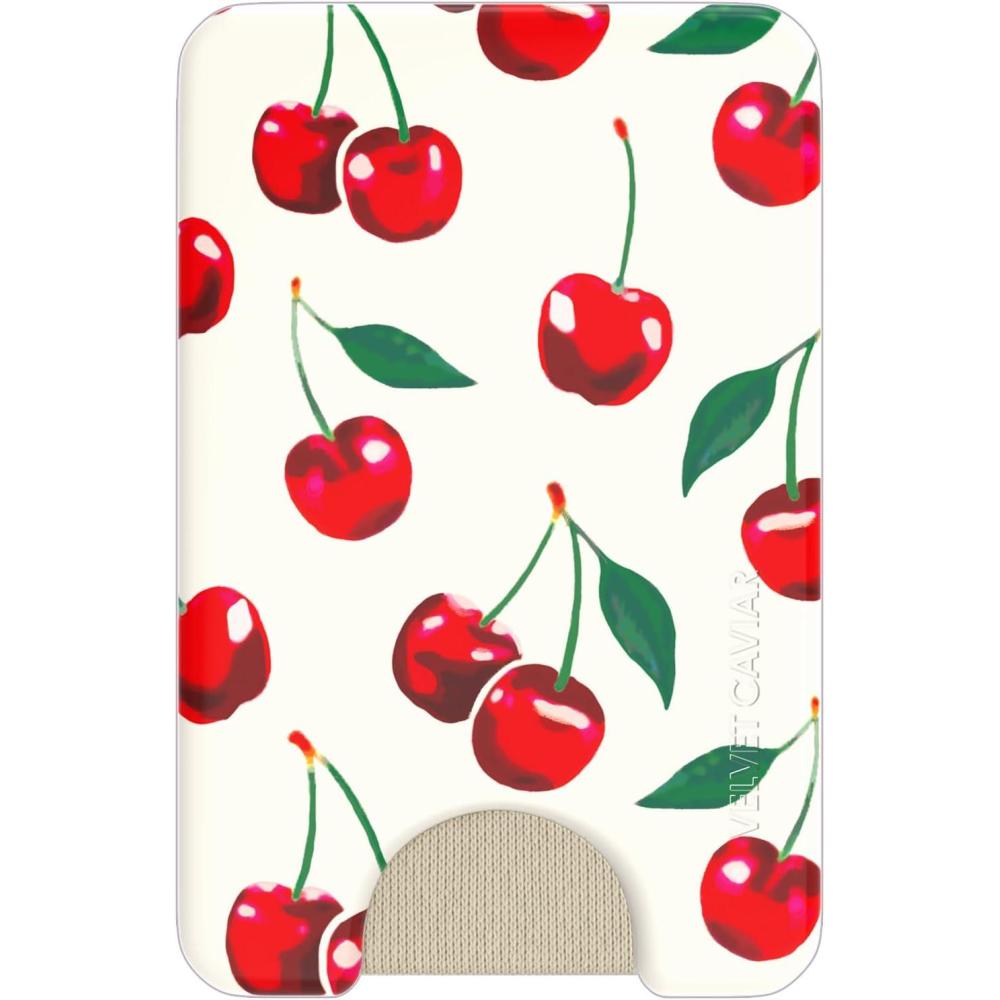 image:imageVELVET CAVIAR compatible with MagSafe Wallet 20  Magnetic Card Holder Wallet for iPhone 171615141312 or Phone Cases compatible with MagSafe  Snoopy Be MineMon Cheri Cherry