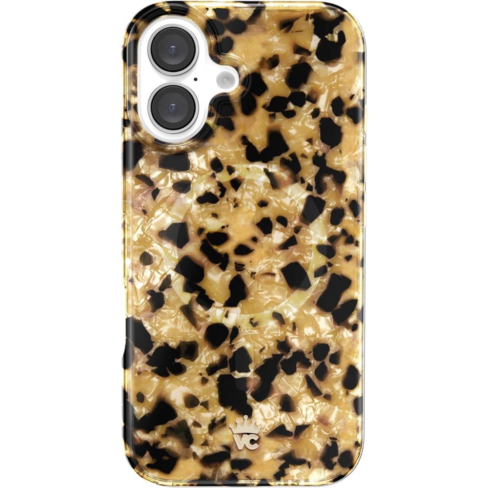 image:imageVELVET CAVIAR x Snoopy Phone Case for iPhone 16 Plus  Compatible with MagSafe 10ft Drop Tested  Pink Snoopy Be MineBlonde Tortoise Shell