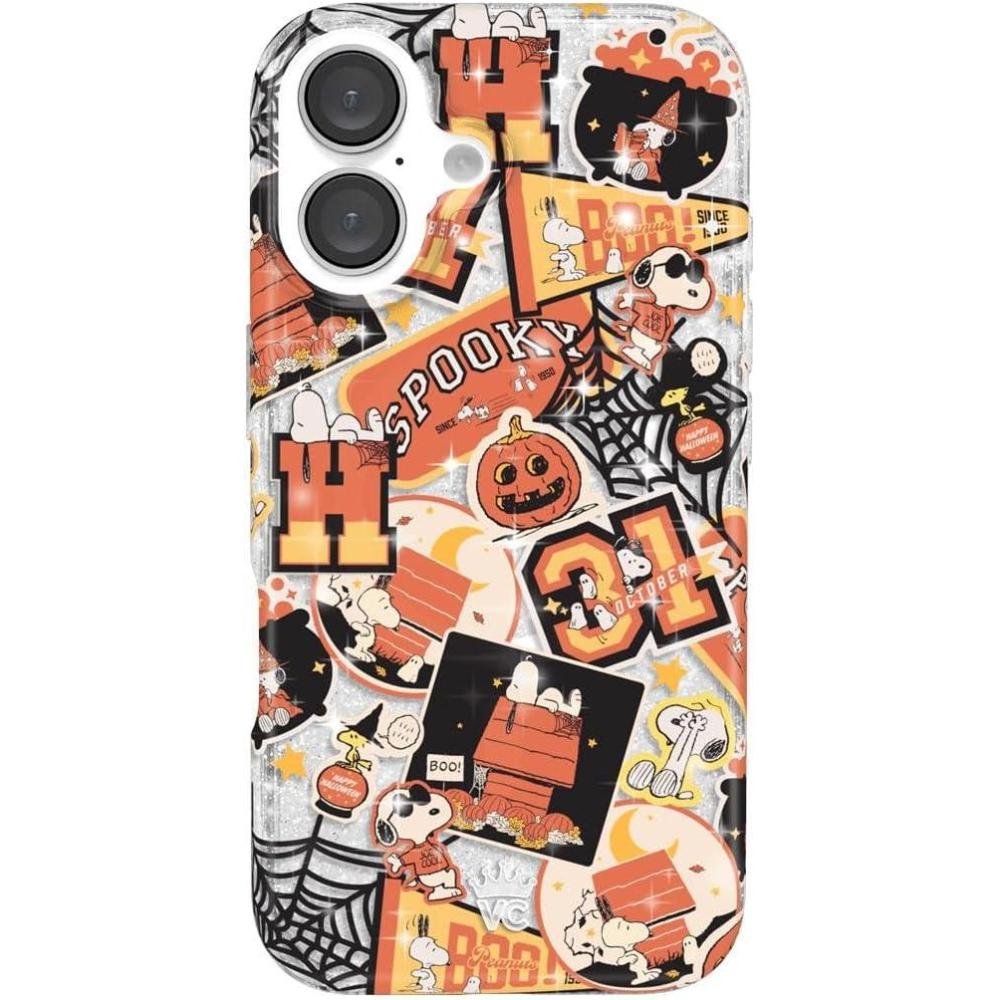 image:imageVELVET CAVIAR x Snoopy Phone Case for iPhone 16 Plus  Compatible with MagSafe 10ft Drop Tested  Pink Snoopy Be MineHalloween Snoopy Varsity
