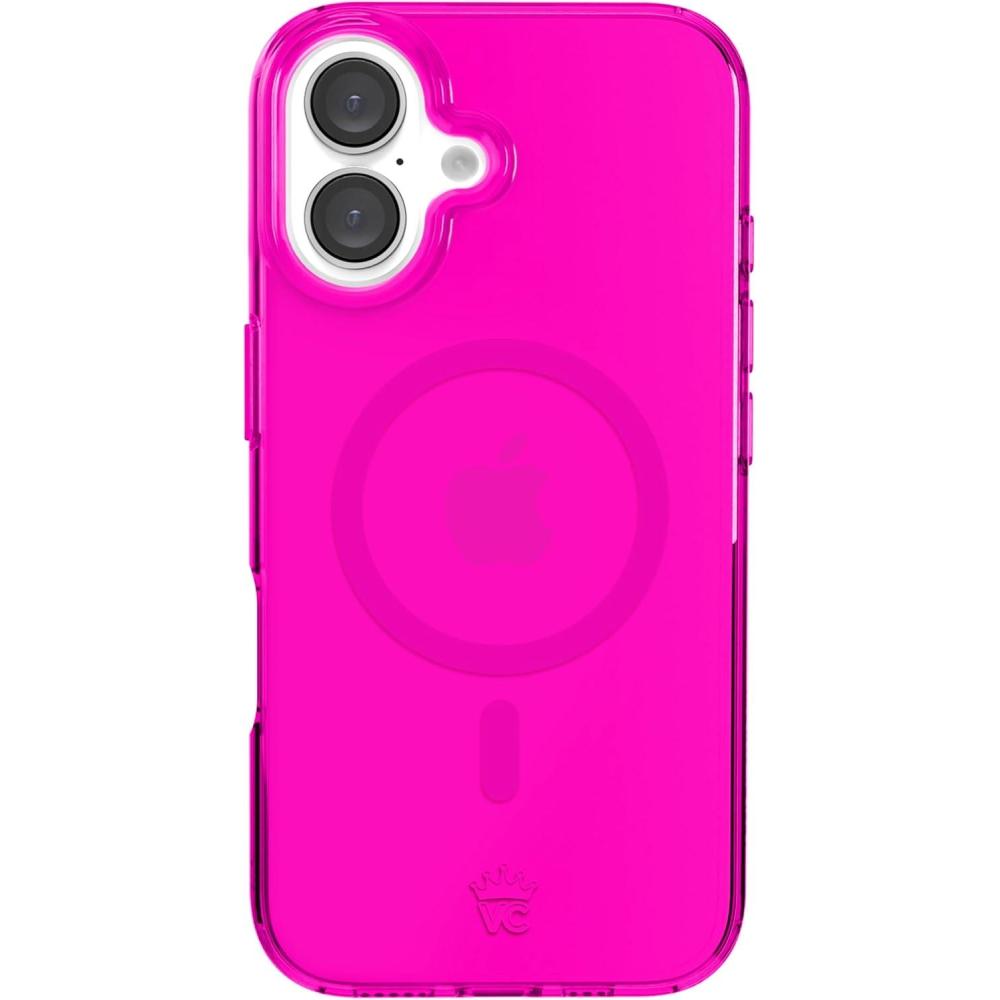 image:imageVELVET CAVIAR x Snoopy Phone Case for iPhone 16 Plus  Compatible with MagSafe 10ft Drop Tested  Pink Snoopy Be MineNeon Pink