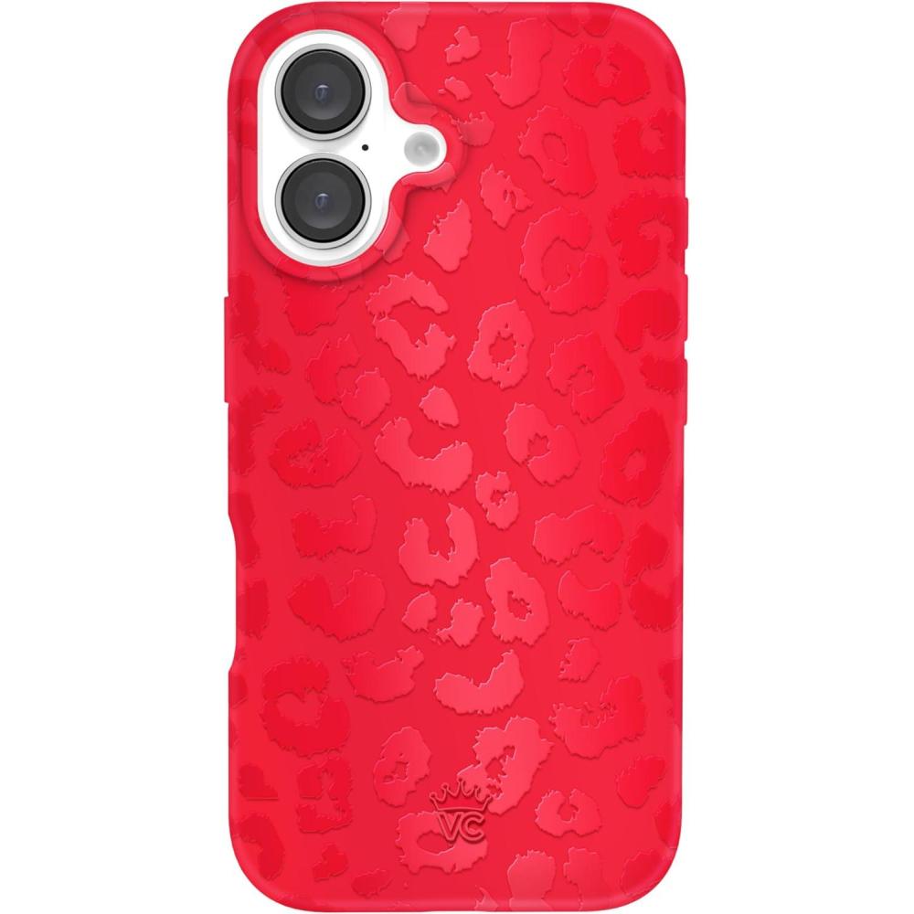image:imageVELVET CAVIAR x Snoopy Phone Case for iPhone 16 Plus  Compatible with MagSafe 10ft Drop Tested  Pink Snoopy Be MineRed Hot Leopard