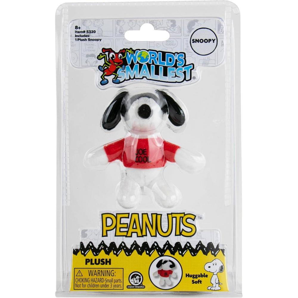 image:imageWorlds Smallest Peanuts Plush  Joe Cool Snoopy