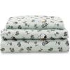 Mini Snoopy & Woodstock New Flower and Bees Sage