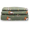 Snoopy Giddy Up Cowboy Sheets Moss