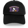 Black - Snoopy Basketball Dad Cap