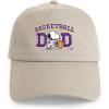 Khaki - Snoopy Basketball Dad Cap