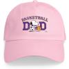 Pink - Snoopy Basketball Dad Cap