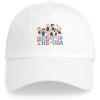 White - Hooray in the Usa Cap