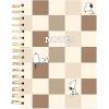 Taupe Check Peanuts