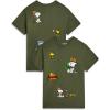 Snoopy Dark Green