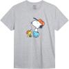 Snoopy Light Heather Grey