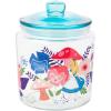Alice in Wonderland Flowers and Mushrooms Small (Glass)