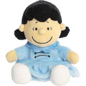 Aurora® Adorable Peanuts® Palm Pals™ Lucy Stuffed Animal – Officially Licensed Toys for All Snoopy Fans – Nostalgic Gift for Adults and Birthday Celebrations – Multicolor 5.5 Inches