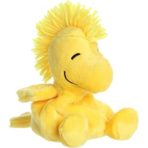 Aurora® Adorable Peanuts® Palm Pals™ Woodstock Stuffed Animal – Officially Licensed Toys for All Snoopy Fans – Nostalgic Gift for Adults and Birthday Celebrations – Yellow 5.5 Inches