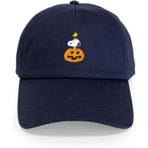 CafePress Snoopy and Woodstock Halloween Cap Adjustable Baseball Cap(Navy)