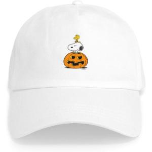 CafePress Snoopy and Woodstock Halloween Cap Adjustable Baseball Cap(White)