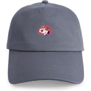 CafePress Snoopy and Woodstock Mummies Adjustable Baseball Cap(Gray – Day of the Dog Snoopy Face Cap)