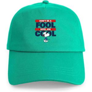 CafePress Snoopy and Woodstock Mummies Adjustable Baseball Cap(Green – Vote Joe Cool)
