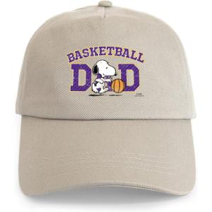 CafePress Snoopy and Woodstock Mummies Adjustable Baseball Cap(Khaki – Snoopy Basketball Dad Cap)