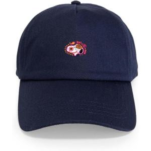CafePress Snoopy and Woodstock Mummies Adjustable Baseball Cap(Navy – Day of the Dog Snoopy Face Cap)