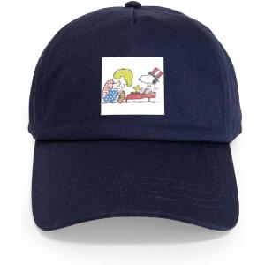CafePress Snoopy and Woodstock Mummies Adjustable Baseball Cap(Navy – Snoopy Vintage Schroeder Cap)