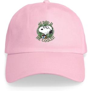 CafePress Snoopy and Woodstock Mummies Adjustable Baseball Cap(Pink – My Dad is the Coolest Cap)