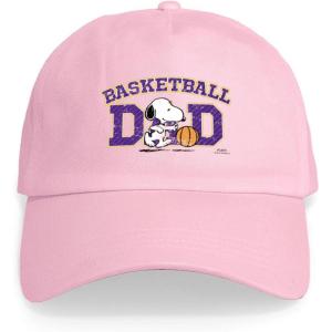 CafePress Snoopy and Woodstock Mummies Adjustable Baseball Cap(Pink – Snoopy Basketball Dad Cap)