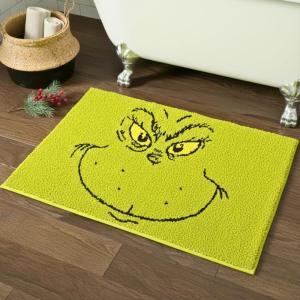 Collectibles Peanuts Snoopy 100% Cotton Non Slip Plush Bathroom Mat Rug (Officially Licensed Product) by Franco(Grinch)