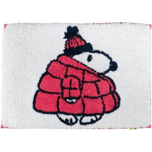 Collectibles Peanuts Snoopy 100% Cotton Non Slip Plush Bathroom Mat Rug (Officially Licensed Product) by Franco(Peanuts Snoopy)