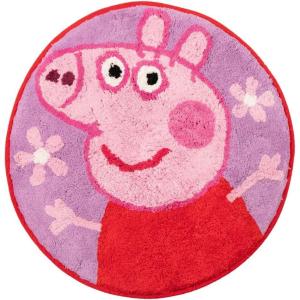 Collectibles Peanuts Snoopy 100% Cotton Non Slip Plush Bathroom Mat Rug (Officially Licensed Product) by Franco(Peppa Pig)
