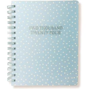 Graphique 2026 Spiral Vegan Leather Planner | 18 Month Organizer July 2025 – Dec. 2026 | Weekly & Monthly Spreads | To-Do & Note List | Reminder Stickers | Peanuts – Happiness Is | 8 x 10(Polka Dots)