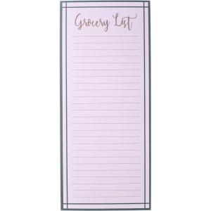 Graphique Magnetic Notepad – Peanuts Snoopy Bike Grocery and Shopping List – Fun Decorative To-Do List – Perfect House Warming Gifts – 100 Tear off Sheets (4″ x 9.25″ x .5″)(Green Grocery List)
